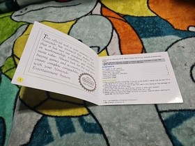 Dr. Mario Nintendo NES Instruction Booklet Manual ONLY