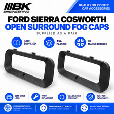 Ford Sierra RS Cosworth Fog Light Surrounds Pair Open Style 3D Printed