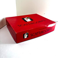 Vintage 1988 The Game of Scattergories by Milton Bradley Fast Thinking Word Game