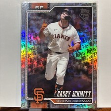 2026 Topps Fantatics Topps Foil Parallel Casey Schmitt San Francisco Giants 57