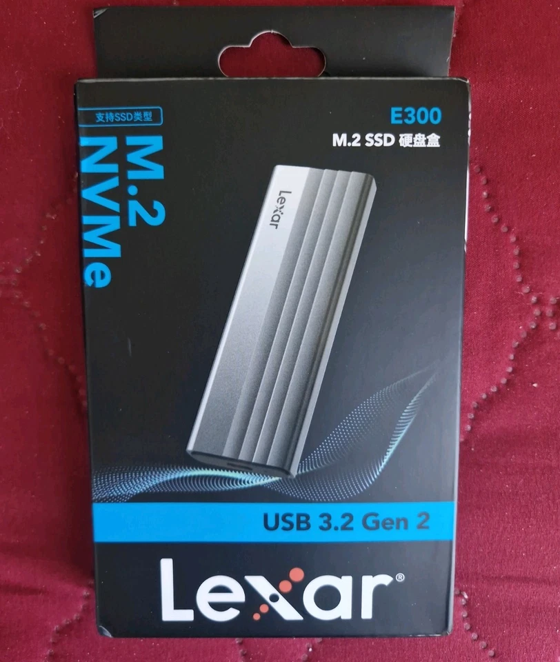 Lexar E300 M.2 NVMe SSD Gehäuse - USB 3.2 Gen
