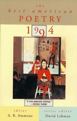 BEST AMERICAN POETRY 1994 - Paperback By Lehman, David - VERY GOOD