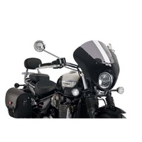 Puig Semfairing Windschutzscheibe Dark Night Fur Triumph Bonneville Speedmaster