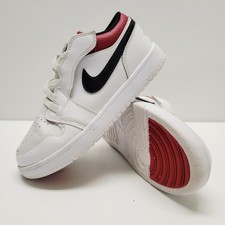 Air Jordan 1 Low GS Size 3y Boys White/Gym Red-Black BQ6066-118 Read