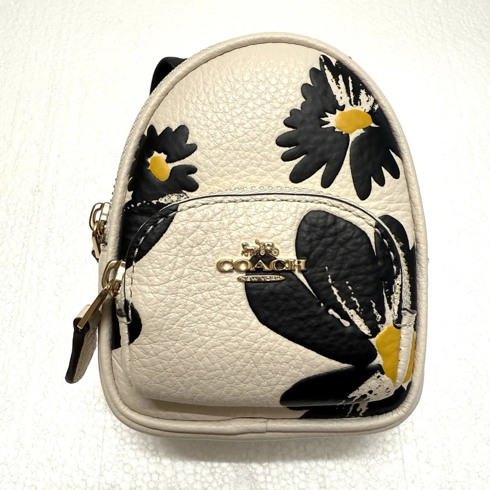 Coach мини суда рюкзак сумка подвеска брелок монета сумочки - Изображение 2 из 4