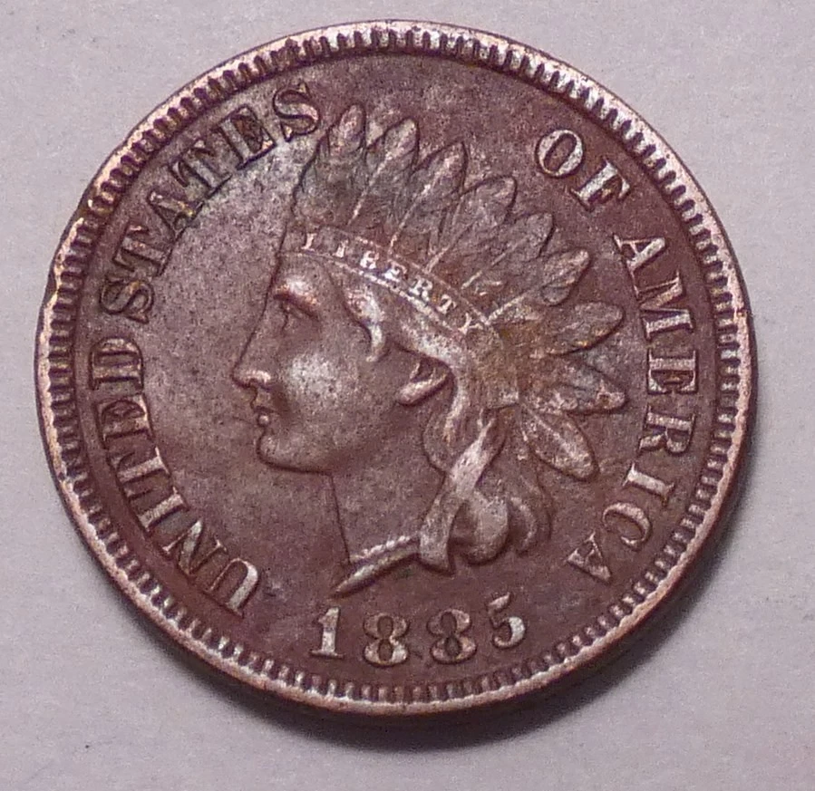 Bronze 1885 Year Indian Head Small Cents (1859-1909) for sale | eBay