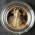 1999 W Proof $5 1/10oz Gold American Eagle