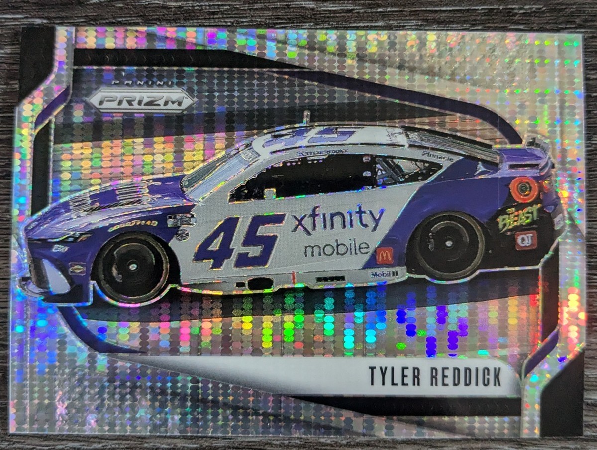 2025 Panini Prizm NASCAR Tyler Reddick Rides Silver Pulsar /299