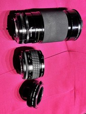 Soligor til Nikon 35-200mm mit 2 extra objektive