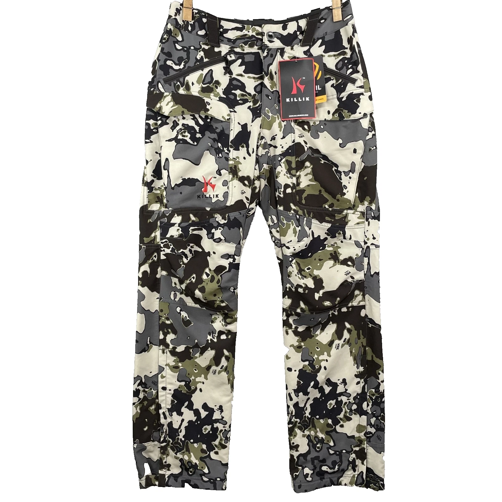 Killik Veil Camo Vital Pants Men's 30x32 Hunting Gorpcore Utility Army Camp Hike