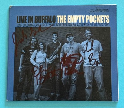 Live in Buffalo The Empty Pockets SIGNED (CD, 2024) New/Cover Wear
