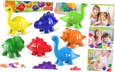 Number Dinosaur Toys for Kids 3-5 - Montessori Educational Toys for 3-4 Year