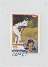 1989 Topps Double Headers Wade Boggs HOF qp4
