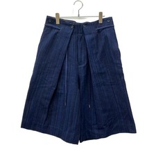 Kuon Shorts Aizome Sashiko 3 4 Hakama Trousers 145PT033700 Men's SIZE Large (L)