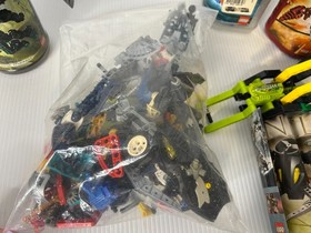 LEGO BIONICLE Bulk Lot, Figures 8742,8562,8605 Not all Complete +Bag of  Pieces