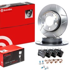 BREMBO Bremsenset Hinten Bremsscheiben Beläge für VW Golf IV Schrägheck (1J1)
