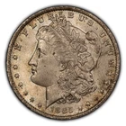 1885-O $1 Morgan Silver Dollar - Luster - Original Toning - BU - SKU-D3386