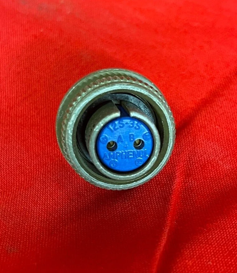 AMPHENOL CONNECTOR 97-3106-12S-3S 438  2-PIN (LOT OF 2) - Image 4 of 4