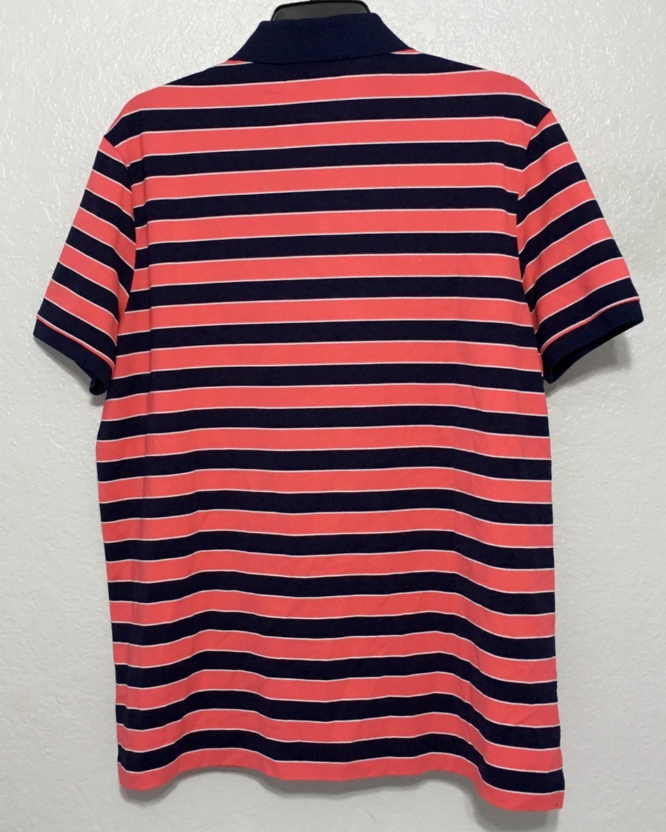 Polo Ralph Laure Golf Performance Horizontal-Stripe Pique Polo