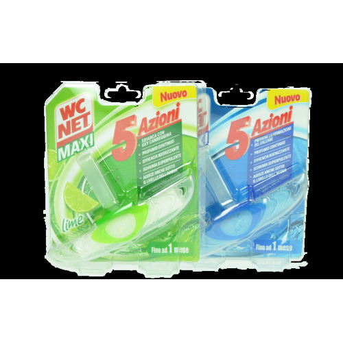 Wc Net Tavoletta Solida Maxi Lime/Marine 1pz