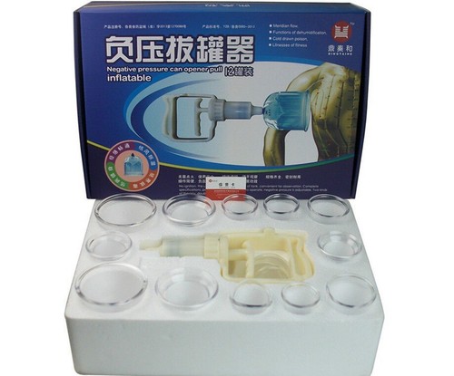 High Quality Vacuum Suction Chinese Body Cupping Kit 12 Cups Massage Cupping Set - Picture 2 of 4