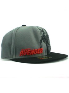 New-Era-Mighty-Thor-59fifty-Custom-Fitted-Hat-Size-7-1-2-Marvel-Avengers-Grey