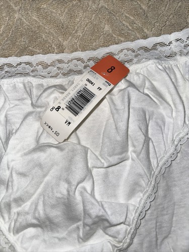 High waist White Cotton Underwear Size XL (NWT) - Picture 2 of 5