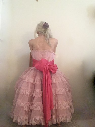 Betsey Johnson Vintage TEA LENGTH Pink 