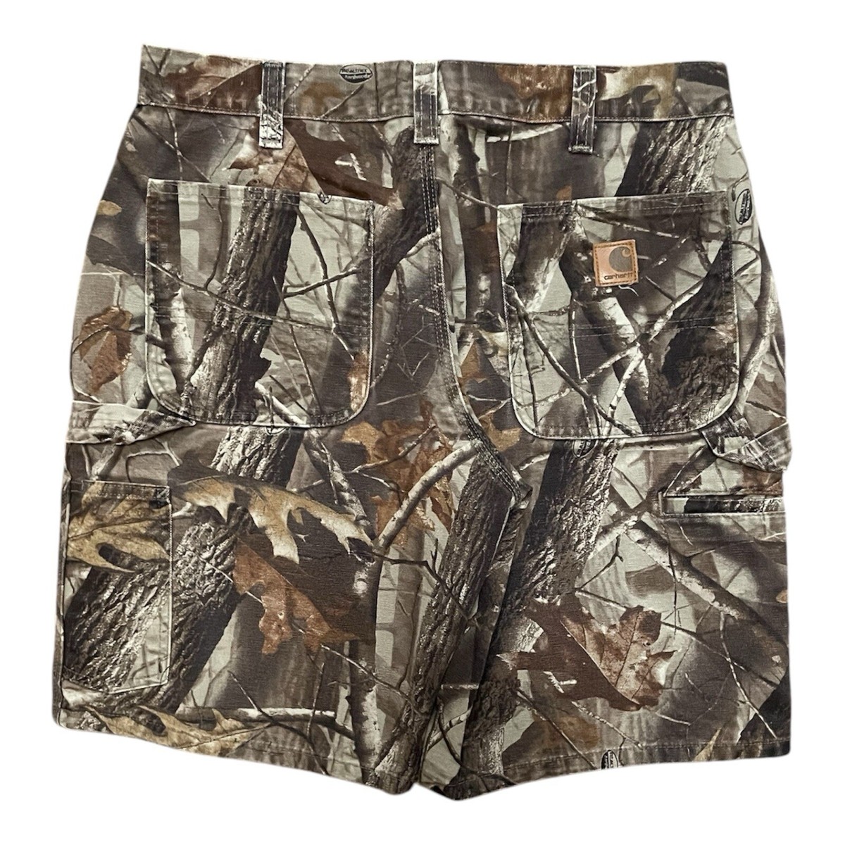 Carhartt Camo RealTree Carpenter Shorts Size 34 | eBay