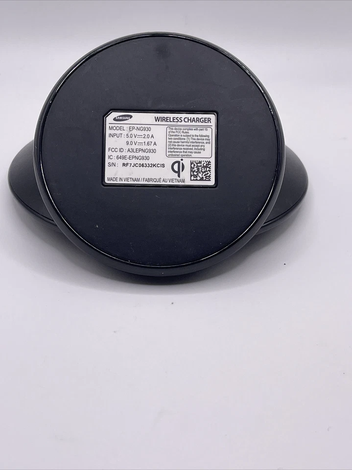 Samsung EP-NG930 Qi Certified Fast Charge Wireless Charging Stand Dock - Image 3 of 4