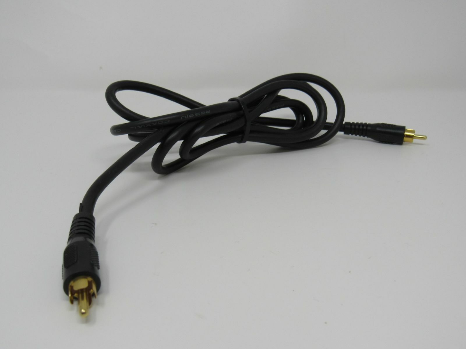 Standard Mono Audio Connector Cable RCA x1 Length 5.5ft Male