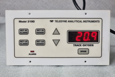 TELEDYNE trace oxygen analyzer Model 3190
