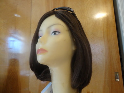 Malky Wig Sheitel European Multidirectional Human Hair Wig 14'' Medium Brown 10-6