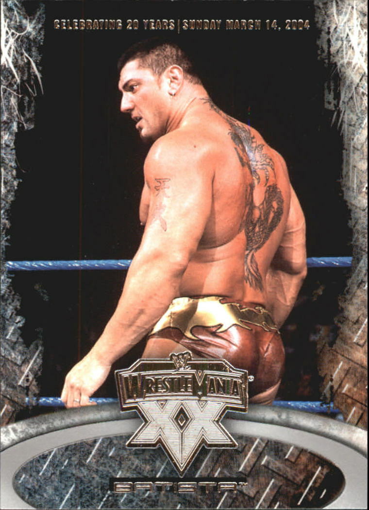 B0756- 2004 Fleer WWE WrestleMania XX 1-84 +Inserts -You