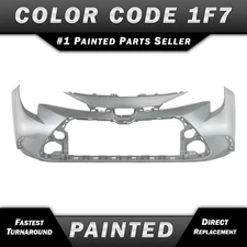 NEW Painted *1F7 Silver* Front Bumper Cover for 2020-2025 Toyota Corolla LE XLE