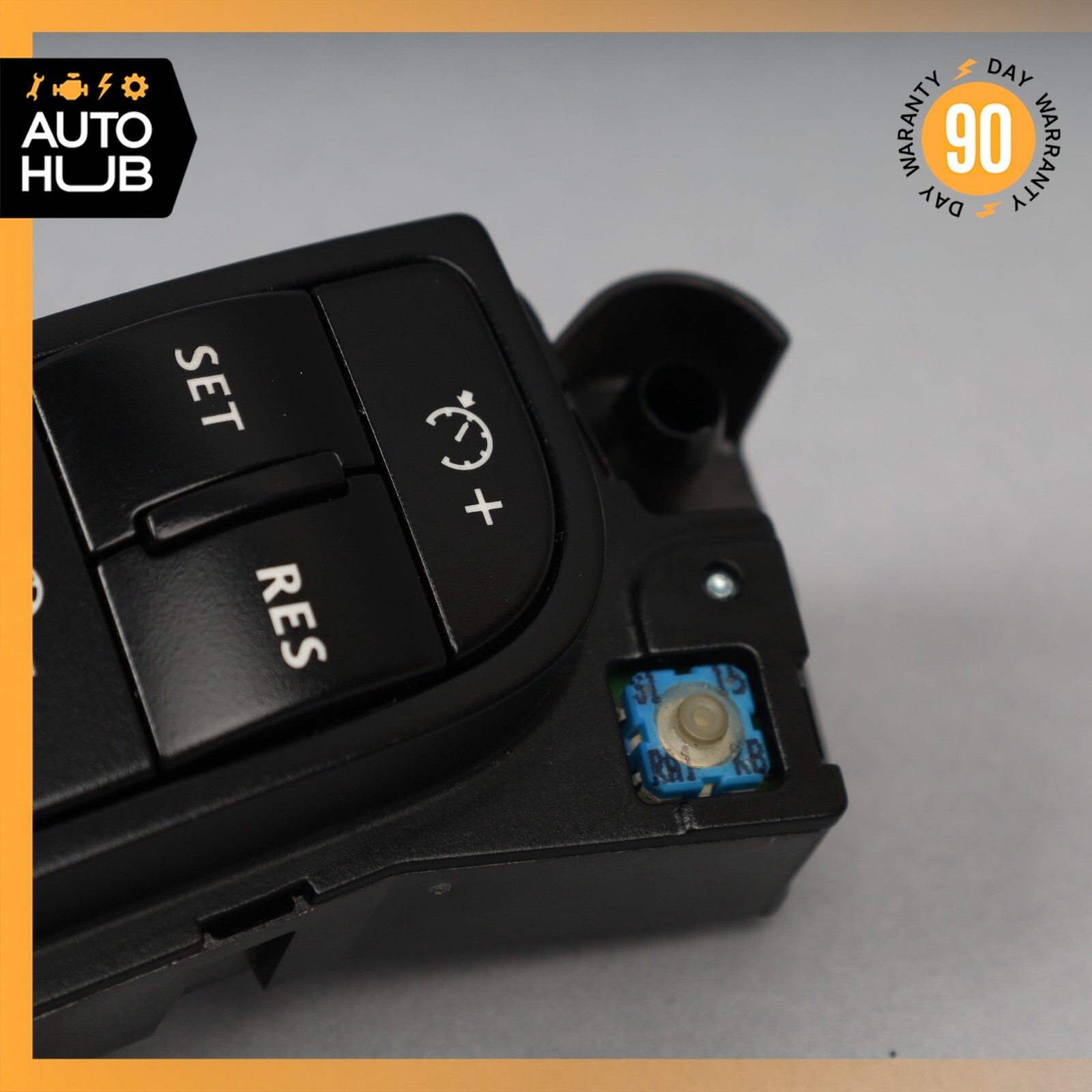 03-12 Bentley Continental GT Left Steering Wheel Control Switch Button OEM 36k