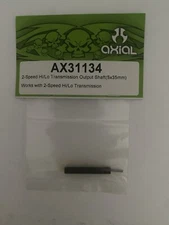 AXIAL RACING RC AX31134 2 Speed Hi/Lo Transmission Output Shaft (5x35mm) NEW