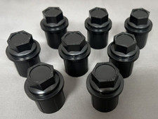 8 New Extra Long Black Lug Nut Covers Cap Chevy Gmc Silverado Truck Van 8pcs 8 New Extra Long Black Lug Nut Covers Cap Chevy Gmc Silverado Truck Van 8pcs