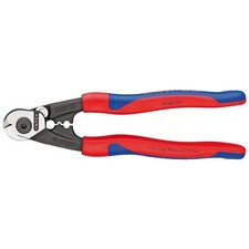 Knipex Knipex 95 62 190 190mm Forged Wire Rope Cutters with Heavy Duty Handles