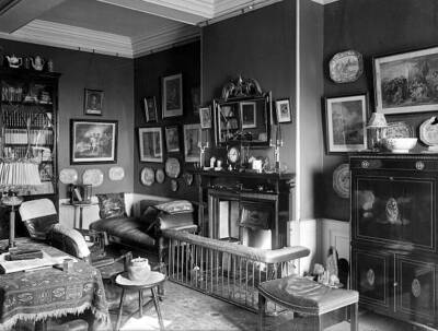 Interior Of Beechfield House In Doncaster In 1930 Doncaster England OLD PHOTO