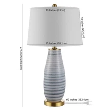 Safavieh ELIANA 27.5" TABLE LAMP, Reduced Price 2172736456 TBL4278A
