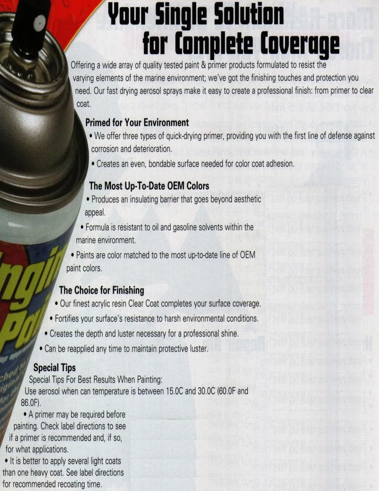 Pintura motor fueraborda Moeller 025515 Yamaha azul oscuro metálico 1994-97 Foto 2 de 4