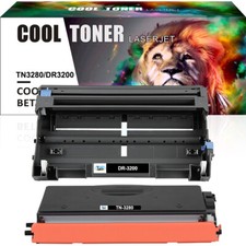1x Toner & Drum fits for Brother MFC-8880DN DCP-8085DN HL-5380DN TN3280 DR3200