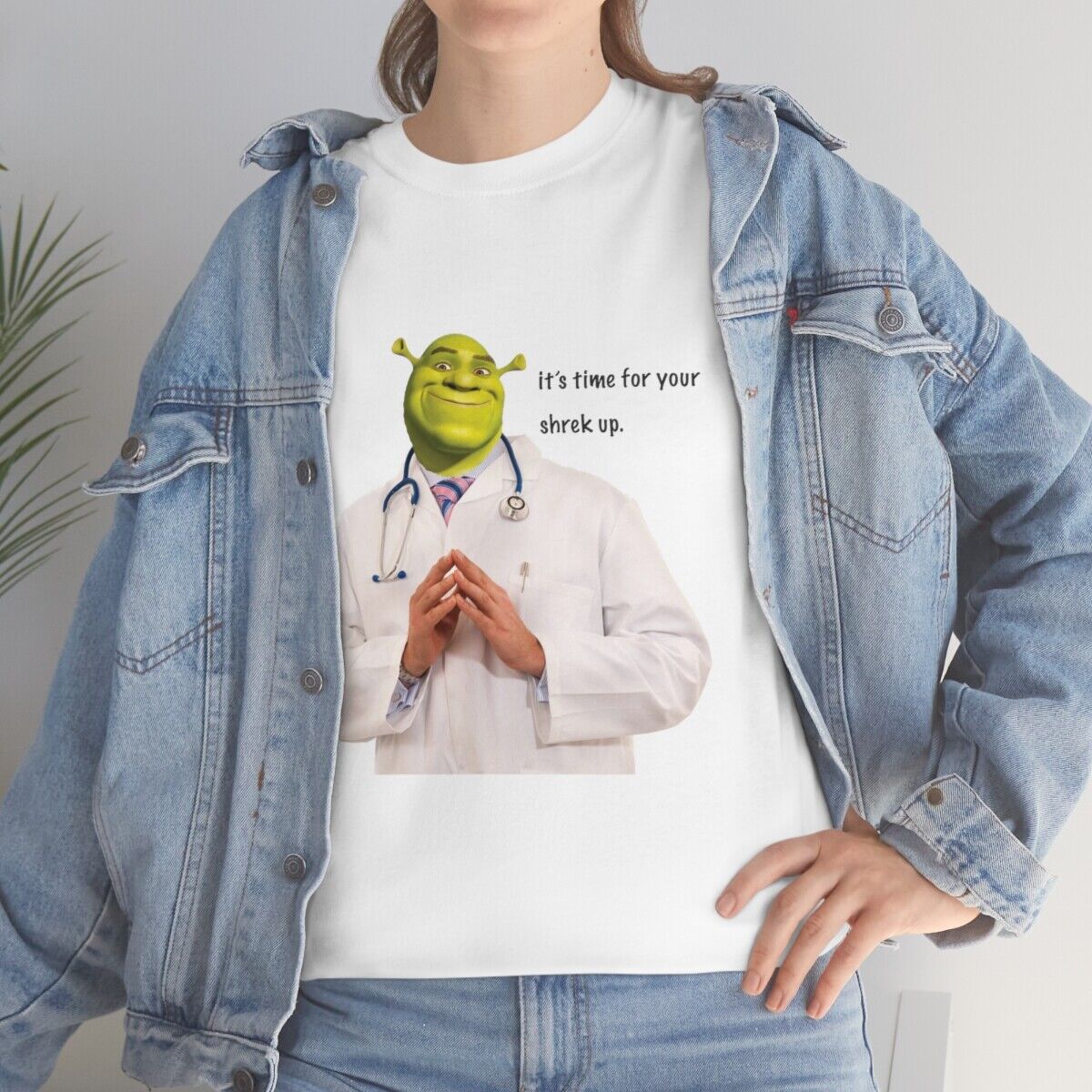 Funny Confused Shrek Meme T-shirt Classic Meme Inspired by 