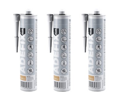 3 Adesivi Di Montaggio Adefix NMC Polistirolo Listini Stucco - Foto 3