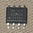 2Pcs Original TEXAS INSTRUMENTS SEMI OPA2134UA / OPA2134UA