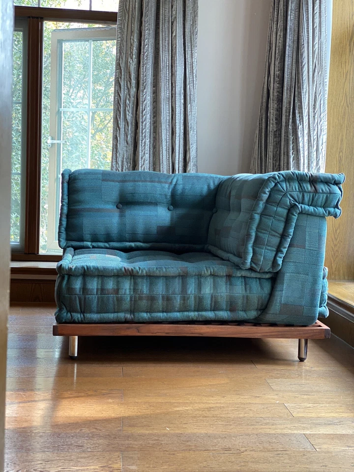 Teak Wood Base for Roche Bobois Sofa Mah Jong Daybed Living Sectional Customized - Image 2 of 4