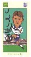 Andy Hinchcliffe - England - Signed Cigarette Card - COA - (2776)