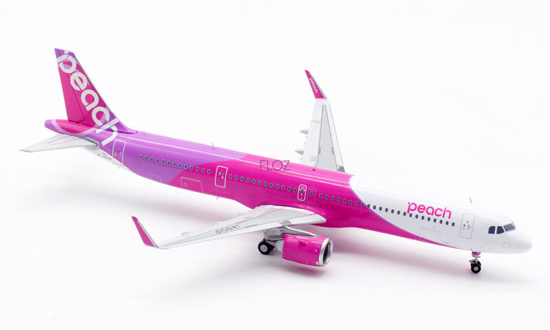 JC Wings peach Airlines for Airbus A321neo JA901P 1/200