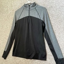 Tek Gear Women's Drytek Zip Up Athletic Jacket Size Med W/ Thumb Holes